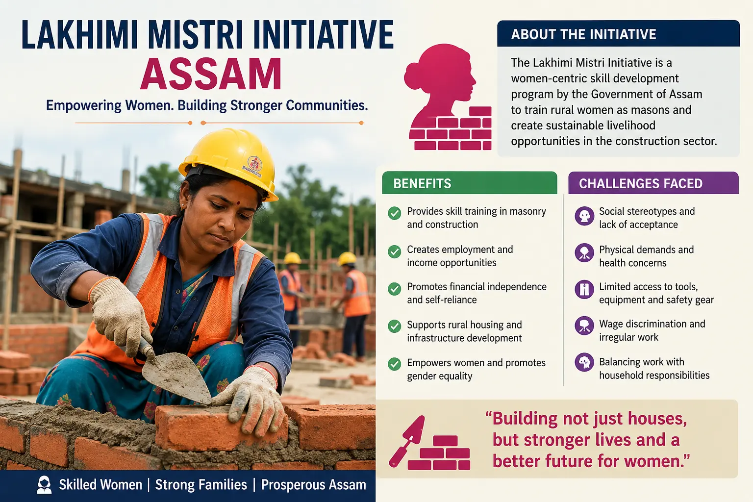 Mistri Rasab Lakshmi Mistri (Lakhimi Mistri) Initiative Assam 2026: Women ...