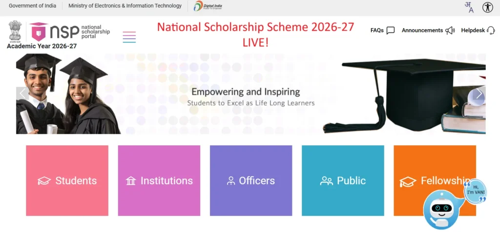 National Scholarship Scheme